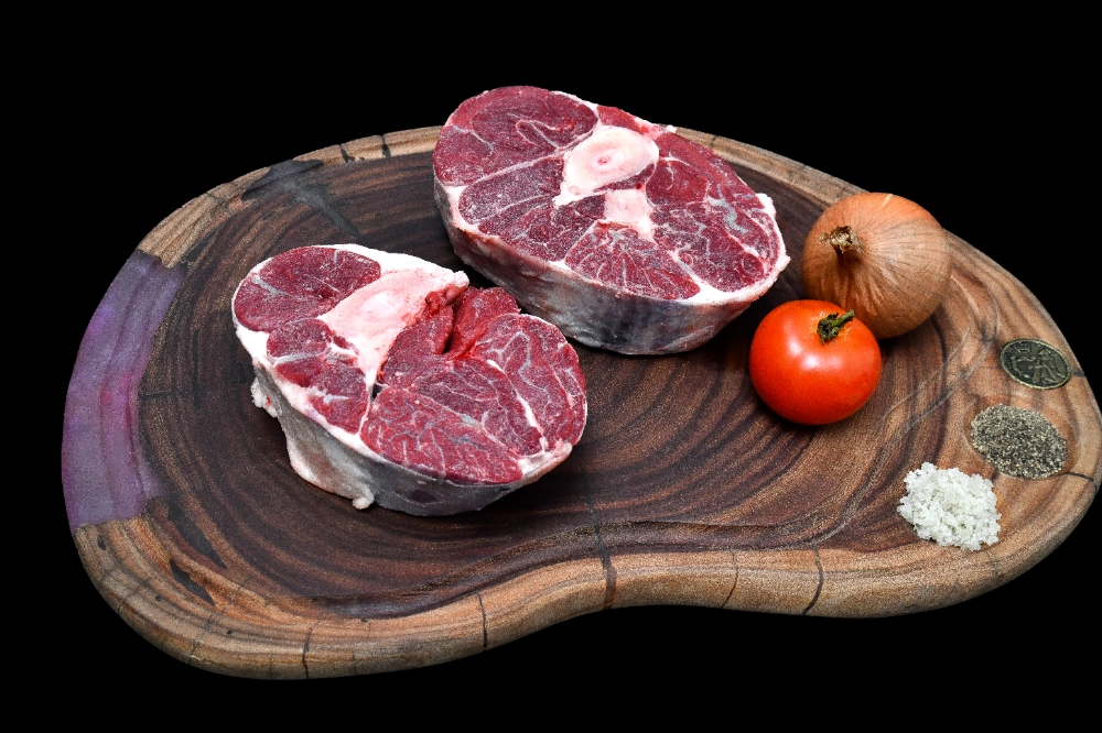 אוסובוקו עם מח עצם במרכז